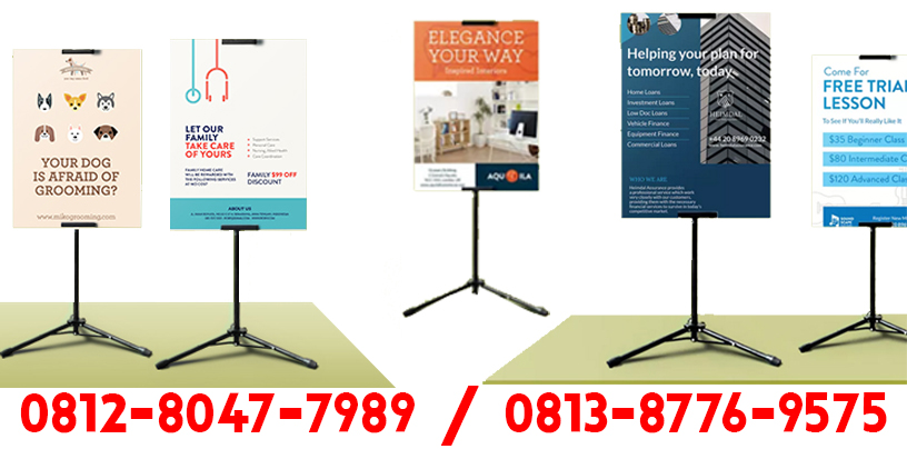 Tempat Cetak Tripod Banner Murah 24 Jam Jakarta Timur Nada Ra Ja Printing
